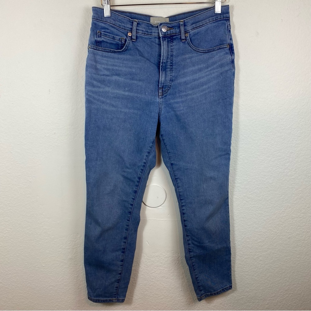 Everlane Women’s 31 Ankle The High Rise Skinny Jean Light Wash